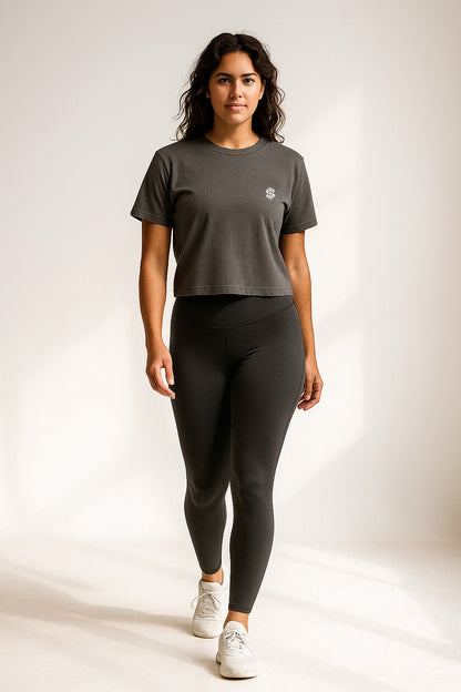 Icon Ladies Boxy Tee - Graywood