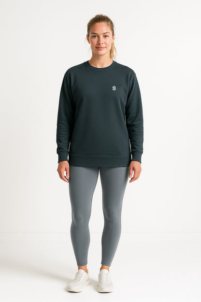 Icon Crewneck - Midnight Gray